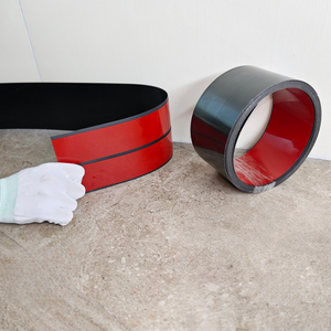 <span class=keywords><strong>Plaque</strong></span> de protection murale moderne en acier inoxydable pour salon, 4 pouces, autocollante, <span class=keywords><strong>à</strong></span> peler et <span class=keywords><strong>à</strong></span> <span class=keywords><strong>coller</strong></span>, plinthe anti-rayures - Product Image 5