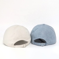 Nouvelle Arrivée Casquettes de Baseball Classiques en Coton et Denim à 6 Panneaux Style Européen, Broderie Personnalisée, Qualité Supérieure, pour Hommes et Femmes