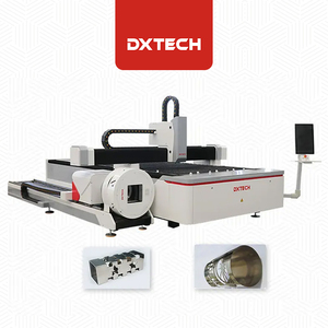 Máquina de Corte Láser de Fibra CNC para Chapa y Tubo Metálico de Acero de 3000w 4000w, Marca DXTECH, Profesional, en Venta - Product Image 2