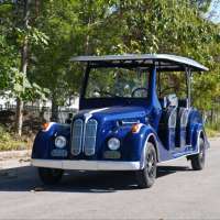 Modelo popular Electric Tour Car Vintage Classic Car Tour Bus Electric Sightseeing Vehicle