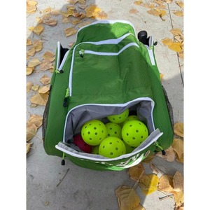 Échantillon gratuit Sac à dos de pickleball unisexe personnalisé couleur neutre imperméable durable avec crochet de fixation pour clôture - Product Image 5