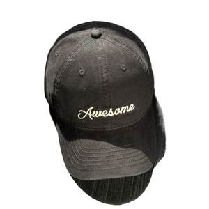 Literary Retro <b>Baseball</b> <b>Cap</b> Front Metal Buckle Letter Denim 100% Cotton Streetwear Back Closure Spring Autumn Outdoor Common - Product Image 5
