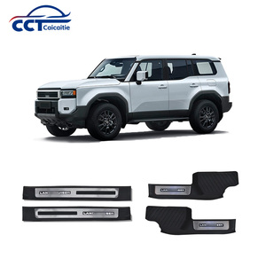 Convient pour Land Cruiser Prado 250, <span class=keywords><strong>seuil</strong></span> <span class=keywords><strong>de</strong></span> porte <span class=keywords><strong>de</strong></span> haute qualité, 4 pièces, avec lumière intégrée, <span class=keywords><strong>barre</strong></span> <span class=keywords><strong>de</strong></span> <span class=keywords><strong>seuil</strong></span>, accessoires <span class=keywords><strong>de</strong></span> voiture - Product Image 4