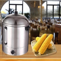 Promotion : Cuiseur à maïs électrique 48L 220V 2500W en acier inoxydable, moderne, pour usage domestique, écoles et buffets