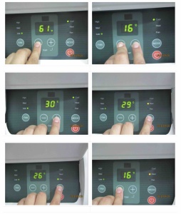 Pompe à chaleur AC PTAC 60Hz, type marche/arrêt, R410A, uniquement refroidissement, compatible 7000BTU 9000BTU 12000BTU 15000BTU - Product Image 4