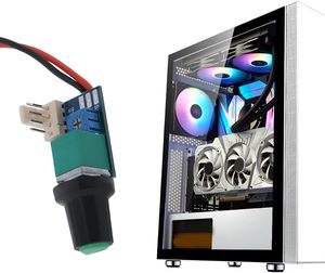 DC12V PWM <strong>Fan</strong> <strong>Speed</strong> <strong>Controller</strong> with Push Switch Efficient Server Chassis Electronic Modules Lord Tools <strong>for</strong> Optimal <strong>Fan</strong> Control - Product Image 4