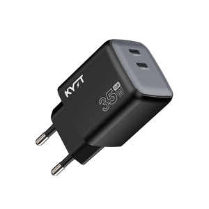 Củ sạc nhanh USB C GaN PD loại 20W 25W 30W <span class=keywords><strong>35W</strong></span> KYT KR EU AU PPS, bộ chuyển đổi du lịch, sạc điện thoại cho iPhone Samsung - Product Image 3