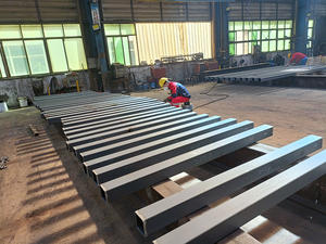 Kustom tabung baja hitam bagian berongga Q195 Q235 Q345, pipa tabung persegi panjang Strip baja ringan karbon - Product Image 6