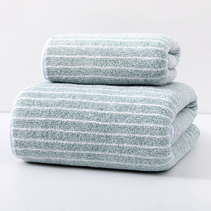 Nouvelles Serviettes de <span class=keywords><strong>Bain</strong></span> Épaissies, Douces et Confortables, pour Hommes et Femmes, Très Absorbantes – Grandes Serviettes de Couple Enveloppantes - Product Image 6