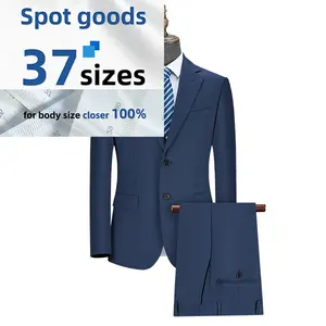 Business Classic Men Suits Costume Homme Formal Male Suit Jacket Wedding Groom Tuxedo Blazer Suit For Men