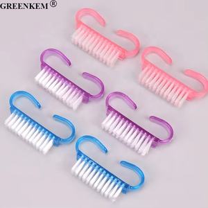 GREENKEM 5 pièces/<span class=keywords><strong>lot</strong></span> Brosse à ongles en acrylique 4 couleurs <span class=keywords><strong>Nail</strong></span> <span class=keywords><strong>art</strong></span> Manucure Pédicure Brosse à ongles douce pour enlever la poussière Nettoyage en plastique - Product Image 1