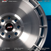 Jantes en alliage forgé ZKR 5x114.3 5x120 18-26 pouces compatibles avec BMW Mercedes-Benz Land Rover Rolls-Royce Urus Corvette Tesla Cadillac