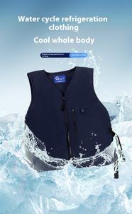 Watercirculerende koelvest van ALIKE, verstelbare borst, op batterijen werkende ijskoeling houdt 2-5 uur koel - Product Image 4