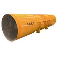 Ventilateur axial anti-explosion pour tunnel souterrain, mine, chemin de fer, évacuation des fumées et des incendies, avec pales en fonte, électrique, OEM/ODM