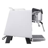Machine à expresso professionnelle à groupe unique en acier inoxydable, chaudière 6L, 2200W, équipement de barista professionnel