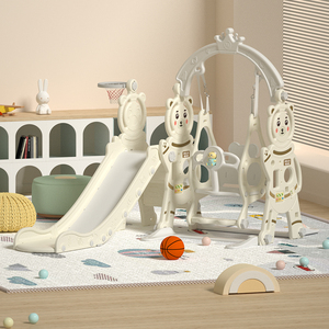 Trẻ Em Phong Cách Mới Sân Chơi Trong Nhà Bé Hot Bán Đa Chức Năng Đồ Chơi Trẻ Em Giá Rẻ Đầy Màu Sắc Nhựa Đu Trượt - Product Image 4