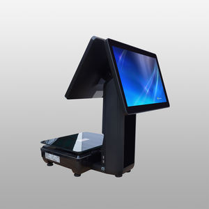 Terminal Punto de Venta Todo en Uno con Pantalla Dual de 15.6 Pulgadas, IA, Windows 10, Intel I5, 4G, 64G, <span class=keywords><strong>Caja</strong></span> <span class=keywords><strong>Registradora</strong></span> <span class=keywords><strong>para</strong></span> Supermercado, Centro Comercial, Frutería - Product Image 6