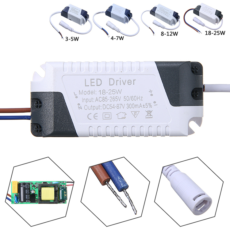 Solar Lord Alimentatore Corrente Costante 350MA 5W - LAMPO LSP/5W Di Tipo Driver Trasformatore LED Per Pannelli - 2