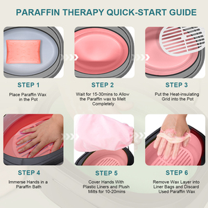 Hot bán salon chất lượng Sáp parafin cho chăm sóc da tay điều trị dầu sáp với Exfoliator Moisturizer & Lightening - Product Image 5