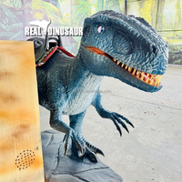 Dinosaure électronique pour enfants, manège d'attraction sur le thème des dinosaures