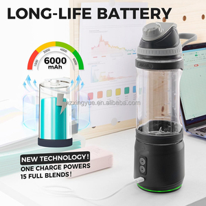 무선 700ml USB 충전식 전기 BPA 프리 휴대용 믹서기 및 가정용 감귤 블렌더 - Product Image 5