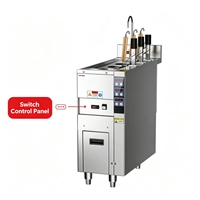 Cuiseur à pâtes électrique à 3 paniers, cuiseur à nouilles automatique instantané, équipement commercial de levage, machine professionnelle