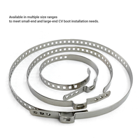 Kit de collier de serrage pour soufflet de joint homocinétique d'arbre de transmission de voiture