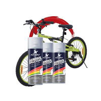 Peinture aérosol nacrée violette pour jantes de moto et de voiture