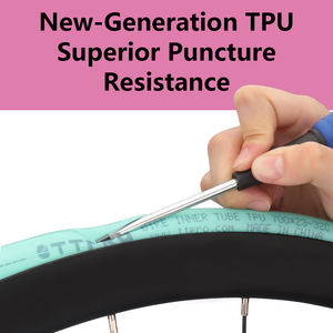 TTPRO超軽量道路自転車インナーチューブ700C TPUインナーチューブ45/65/85mmアンチパンク耐久サイクリング機器プレスタバルブ - Product Image 4