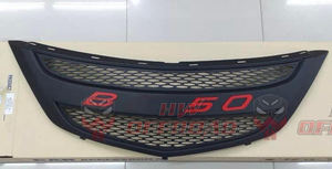 อุปกรณ์ตกแต่งรถยนต์กระบะ 4x4 กระจังหน้า ABS แบบเรซ<span class=keywords><strong>ซิ่ง</strong></span> ไม่มีไฟ <span class=keywords><strong>ส</strong></span>ำหรับ Mazda BT50 <span class=keywords><strong>BT</strong></span>-<span class=keywords><strong>50</strong></span> ปี 2012-2015 กระจังหน้าแบบตาข่าย ABS - Product Image 3