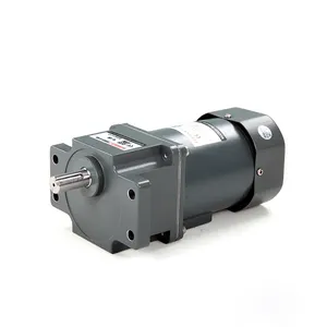 WANSHSIN Customized Speed Control Reversible AC Reduction Geared Motor With Gearbox 12v DC Geared Stepper Motor