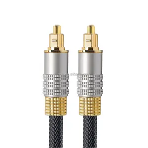 10ft/3M Digital Audio Video Cable,Optical Fiber Toslink Cable for Sound Bar,TV,PS4,Xbox,Samsung