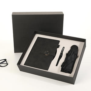 A5 Praktische Paraplu Zakelijke Geschenkdoos Corporate Jubileum Notebook Cadeau Set Voor Bank Premium Relatiegeschenk - Product Image 6