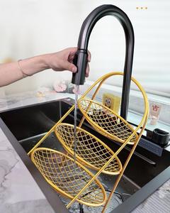 Plateau à fruits pour salon, table basse, boîte <span class=keywords><strong>de</strong></span> rangement pour collations, panier, support à desserts multi-niveaux, haut <span class=keywords><strong>de</strong></span> gamme, exquis - Product Image 3