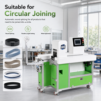 Máquina de Empalme Circular Automática Ultrasónica CN-712A de CNCO, Máquina de Unión Redonda para Cinturillas Elásticas, Máquina de Unión sin Costuras