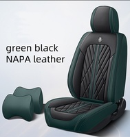 Coussin de siège de voiture sport universel de luxe XIANTONG, housses de siège de voiture en cuir pleine fleur personnalisées, fonction imperméable