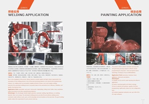 Robot Industri kecepatan tinggi untuk aplikasi jangkauan lebar pemosisian ulang luar biasa pemotongan Laser palletisasi Akurasi - Product Image 2