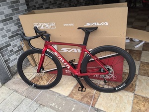 Nueva Bicicleta de Carretera <span class=keywords><strong>SAVA</strong></span> A7L de Fibra de Carbono Completa, R7100 de 24 Velocidades, Bicicleta de Carreras 700C con Freno Hidráulico para Adultos - Product Image 6