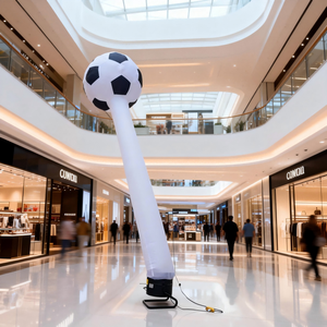 Robot gonflable géant d'extérieur en nylon imperméable, modèle d'arche de football, design de dessin animé ondulant, avec pompe à air électrique pour fête - Product Image 5