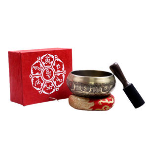Nepal Made <b>Tibetan</b> <b>Singing</b> <b>Bowl</b> - Perfect for Meditation, Chakra Healing, Prayer, Mindfulness - <b>Tibetan</b> Healing <b>Singing</b> <b>Bowls</b> - Product Image 1