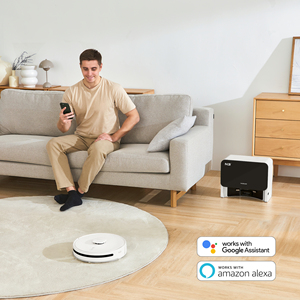 นีบอท เอ็น2 เครื่องดูดฝุ่นหุ่นยนต์ 3-in-1 แบบเปียกและแห้ง สำหรับใช้ในบ้านและโรงแรม พร้อมพลังดูดที่ทรงพลังเป็นพิเศษ - Product Image 4