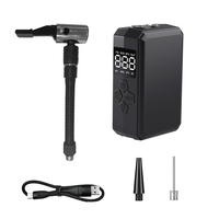 Offre Spéciale Portable multifonctionnel voiture pneu prix gonfleur pneu automatique Mini électrique sans fil pompe à Air pour vélo avec LED