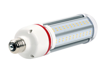 Lampe LED Corn Longlux blanc chaud - Utilisation hôtelière, interrupteur à capteur dimmable, multi-embases (E26/E27/E39/E40)