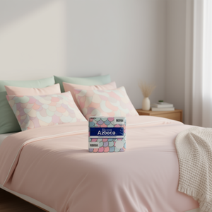 Set di Lenzuola in Microfibra Blancos Azteca 175x220 Cm, Motivo a Squame di Sirena, Confezione Singola per Uso Domestico - Product Image 2