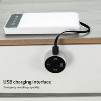 Cerradura Digital de Aleación de Zinc sin Llave con Pantalla Táctil y Contraseña para Gabinetes, Armarios de Oficina, Gimnasios y Muebles Escolares - Venta al por Mayor OEM