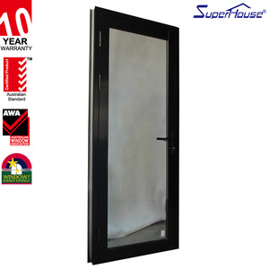 Portes de Patio professionnelles en Aluminium Double verouillé, noir et blanc, garantie 10 ans, isme AS2047/NOA - Product Image 6