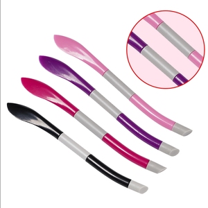 ที่ดันหนังกำพร้าเล็บด้ามจับพลาสติกนุ่ม หลายสี อุปกรณ์ทำเล็บมือและเล็บเท้า - Product Image 5