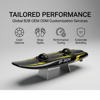Planche de surf et jetboard en composite graphite Onyx Hull Gold Lines, norme export, avec propulseur intelligent à injection haute performance