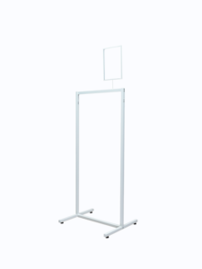 Espositore Mobile per Pubblicità, Stand in Metallo per Promozioni e Fiere, Espositore per Abbigliamento alla <span class=keywords><strong>Moda</strong></span> - Product Image 3