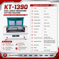 Graveur laser CO2 Four Power 1390 haute efficacité 60W 80W 100W 150W, fourniture directe d'usine chinoise